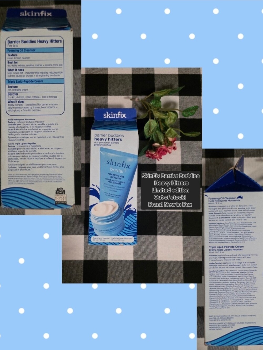 Skinfix Barrier Buddies Heavy Hitters Moisturizer set